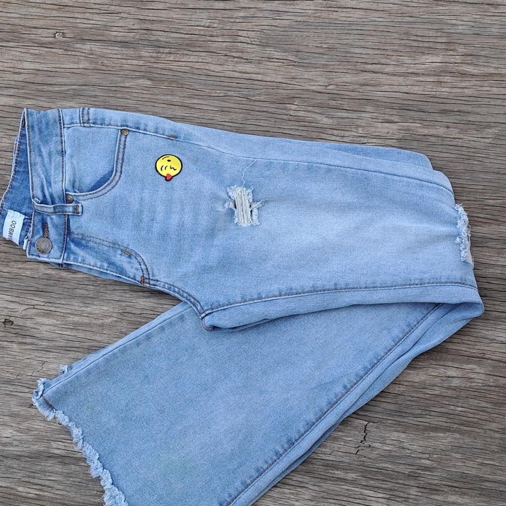 Bamboo Flare denim Size 3 junior